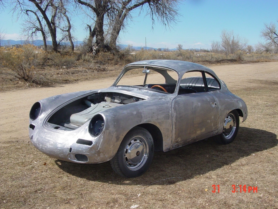 64 Porsche 356 SC before picture